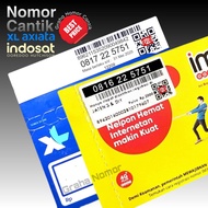 Pasangan Perdana Nomor Cantik XL 10 Digit dan Indosat Ooredoo IM3 10 Angka