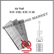 Air Nail Refill Air Gun Nail F15/F20/F25/F30