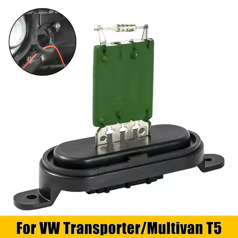 For VW Transporter Multivan T5 Touareg Amarok Bus Van SUV Heater Blower Resistor Fan Motor Resistanc