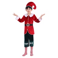 0 Christmas cos costume Children's Elf Costume Costume Costume Cosplay Costume Cosplay Costume