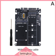 【Jettingbuy】flash Sale M2 Bộ chuyển đổi USB M.2 NGFF Bộ chuyển đổi sang SATA mSATA sang USB SATA 3.0