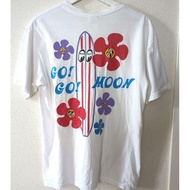 Pure Cotton Retro Surfboard Anvil Mooneyes T-Shirt Ready Stock