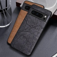 Case for Google Pixel 8 7 6 5 Pro 8A 7A 6A 5A 4A Business wind cortex pattern Leather cover for google pixel 8 7 pro 7a case