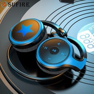 Wireless bluetooth sports headset sports earphone hanging ear type with mic HIFI sound quality 8D su