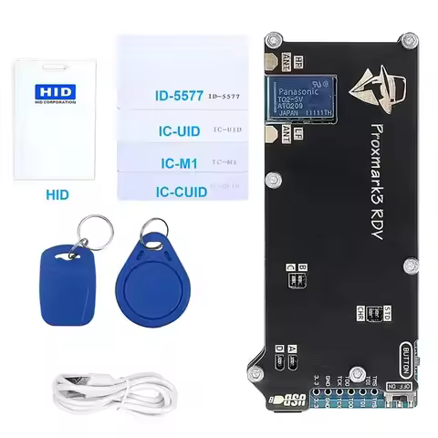 [NEW A09R!】 125Khz 13.56Mhz Reader Writer Duplicator RFID Proxmark3 RDV2 512K Memory PM3 DEV Encoder