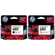 HP 678/680 Printer Ink Cartridges Original Black &amp; Colour