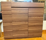 Wooden Storage Cabinet with Shelves