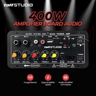 BERGARANSI TaffSTUDIO Amplifier Board Audio Bluetooth USB FM Subwoofer 400W D10OK / power mini 12v f
