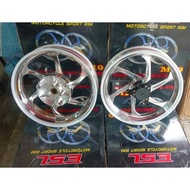 ESL  Rim Sukan /Sport Rim  6L-2.5 /3.0 X14 Krom/Hitam  - NMAX V2