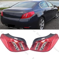 Car Taillight Assembly For Peugeot 508 2011-2014 Tail Light Brake Light Rear Bumper Light Stop Warni