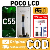LCD POCO C55 Compatible For ORIGINAL LCD Skrin Touch Screen Replacement