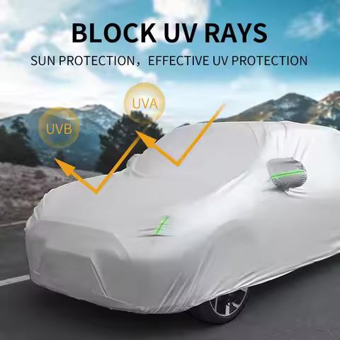 Outdoor Full Car Cover For Honda HRV with Reflective Strips Waterproof Snowproof Dustproof UV Protec