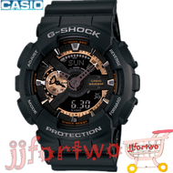 Casio นาฬิกาข้อมือ G-Shock รุ่น GA-110RG-1A(Rose gold and Black)(ไม่มีกล่อง/No box)
