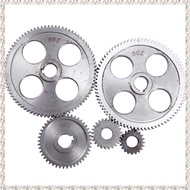 (OFPI) 5Pcs/Set CJ0618 Machine Tool Gear Metal Gears Micro-Lathe Gear Metal Cutting Gear