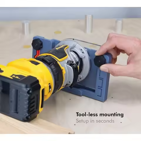 Guide Rail For Dewalt DCW600B DWP611 Router Base Rail Adapter To Makita / Festool Guide Rail Tool Co
