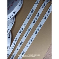 CUSTOMIZE RIBBON 50 YARDS PER ROLL