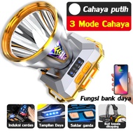 (COD)Senter Kepala Diterangi selama 500 jam Sangat terang 300Watt Senter Kepala super terang Mitsuya