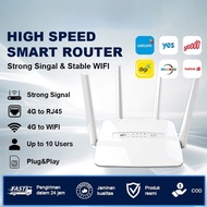 Ready Stock C600/C800  4G 5G LTE Modem WiFi Router Sim Card Rumah Pejabat Plug Play Sambungan Stabil