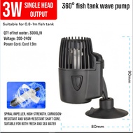 3W Submersible Aquarium Water Pump 220-240V Wavemaker Pump for Aquariums