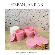 20g 30g PINK Bekas Krim/ Bekas Lips Scrub / Round Matte Jar with Lid