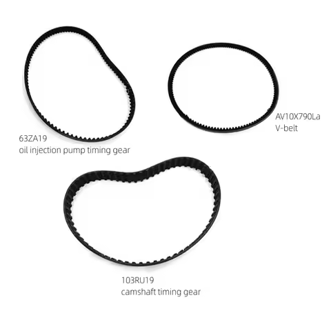 KIPOR GENERATOR KDE19STA3 KDE16STA3 KDE16EA3 KDE19EA3 KM376 TIMING BELT103RU19 FUEL PUMP TOOTH BELT 