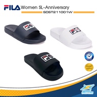 Fila Collection รองเท้าแตะ รองเท้าแบบสวม ผู้หญิง ฟิล่า Women SL-Anniversary SDST211001W BK / NV / WH (690)