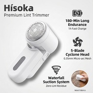 Hísoka Lint Remover Electric Fabric Shaver Rechargeable Lint Trimmer for Clothes Wool Cashmere Silk 
