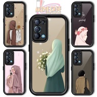 OPPO RENO 5 4G/ 5G Motif Case [HIJAB] Handphone Cover Casing Softcase Glossy Anti-Fungus