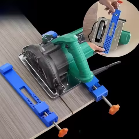 Adjustable Quick Fix Jig For Electric Circular Saw Precise Wood Cutting Fix Jig Quick Fix Clamp Prec