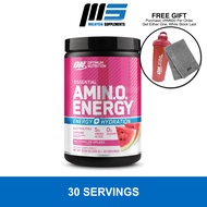 Optimum Nutrition Essential Amino Energy + Hydration 30 Servings - Post Workout, Amino Acids, BCAAs