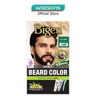 BIGEN MEN'S Beard Color B102 Brown Black (Perfectly Covers Gray Beard Without Staining The Skin) 115
