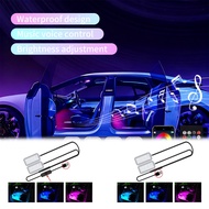 Car Interior LED Decorative Lights Music Sync Ambient Lighting Kit