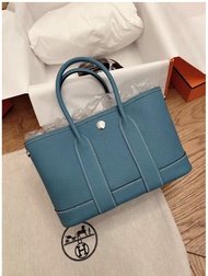 Hermes Garden Party mini neo 23 牛仔藍 bleu jeans