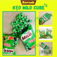 GENUINE Thai Milo Candy Pack of 100 - Delicious Milo Cube Cocoa - Milo Cube Ruvask Candy