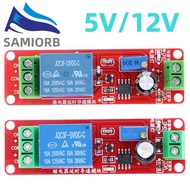 DC 12V Timer Switch NE555 Adjustable Module 12V Time Delay Relay Module 0~10S Delay Relay Shield