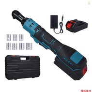 (andoer)Cordless Ratchet Wrench 240RPM Electric Wrench One click Switch Forward Reverse with 10mm, 1