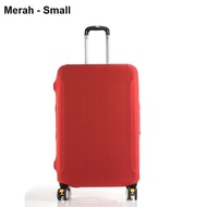 Sarung Koper Cover tutup perlindung Koper Travel Dustproof Elastis Fit luggage 20 inc 24 inc 28 inc
