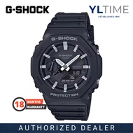 [MARCO Warranty] Casio G-Shock GA-2100-1A Carbon Core Guard Matte Black Resin Band Standard Analog-D