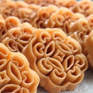 Kuih Ros Kuih Sarang Tebuang Loyang Madu Freshin Beehive Cookies Honey Comb Cookies 蜂窝饼 蜂巢饼