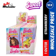 BARBIE BISCUIT COATED STRAWBERRY 32G x 12 units /WHOLESALE PRICE