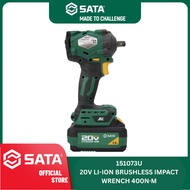 (D5) SATA 151073U 20V BRUSHLESS IMPACT WRENCH 400NM ⚡ HEAVY DUTY CORDLESS POWER TOOL | HIGH TORQUE G
