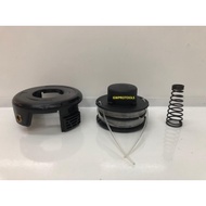 GL300 & GL260 BLACK&DECKER GRASS TRIMER - SPOOL&LINE, SPOOL CAP AND SPRING COMBO SET/Set Kombo Gelen