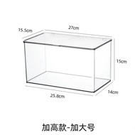 Acrylic Dustproof Box with Lid CD Record Storage Box Disc CD PS4CD Storage Record Transparent Storag