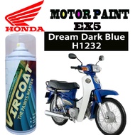 [Honda EX5 Dream Dark Blue H1232] VIRCOAT Aerosol Spray 2K Paint/ Motor Paint Touch Up Paint| Cat Ti