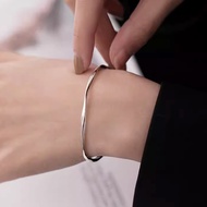 Silver Circle Bracelet (GL7)
