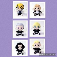 東京復仇者 - 佐野萬次郎、龍宮寺堅、三谷隆、場地圭介、羽宮一虎、松野千冬 12cm 公仔掛飾