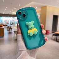 เคส OPPO Reno 8Z 7Z 6Z 5G เคส OPPO Reno 5 6 7 8 5G เคส OPPO Reno 7 Pro 5G เคส เคสโทรศัพท์มือถือ เบาะลมหนา กันกระแทก ขาตั้งหมี เคสโทรศัพท์