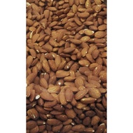 Grilled almonds, roasted almonds. roasted almonds. roasted almonds