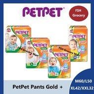 PETPET PANTS Gold M60/L46/XL38/XXL32 (PETPET Pants Gold + )