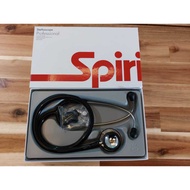 [Ready Stock] SPIRIT Stethoscope - Adult Dual Head Stethoscope Majestic Series Black Color CK-601P -